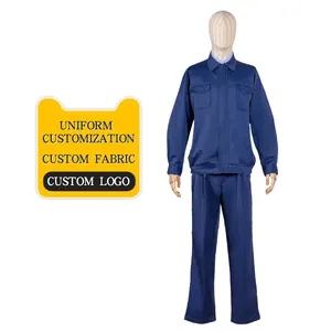 Premium Customized Fall Winter Factory Workwear Wholesale Electrical Engineering Uniforms Workshop Labor Protection Clothing