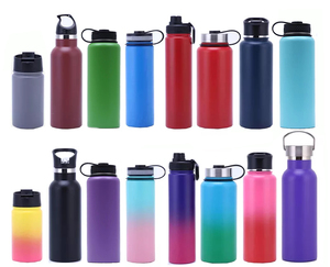 Nuevas botellas de agua deportivas reutilizables de acero inoxidable en una variedad de colores se venden bien. - Product Image 3
