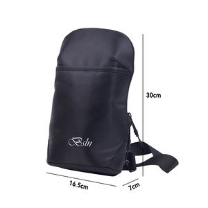Borsa a <span class=keywords><strong>Tracolla</strong></span> Monocolore Personalizzata per <span class=keywords><strong>Uomo</strong></span> con Cinghia Regolabile, Borsa da Petto per Uso Quotidiano, <span class=keywords><strong>Marsupio</strong></span> - Product Image 6