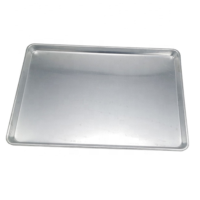 Hoge Kwaliteit Draad In Velg Metalen Aluminium Bakkerij Bakken Trays Kwart Half Volledige Bakplaat Oven Cookie Bakken Pannen