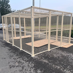 Grande cage en treillis métallique, galvanisée à chaud, résistante aux UV, anti-décoloration, facile à assembler, directement de l'usine chinoise - Product Image 1