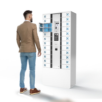Y2 Power PL-TC24-Y2 Serveur IoT+Cloud PD65W pour casier intelligent avec multi-vérification, surveillance en temps réel, contrôle à distance et recharge pour employés