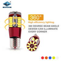 Ampoules LED T10 Canbus populaires pour voitures, éclairage intérieur T10 LED Canbus pour voitures