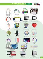 Ballon publicitaire gonflable en PVC pour entreprise, impression numérique, 5m, avec ventilateur intégré, impression de logo, promotion, spectacle, certifié CE