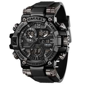 Montres numériques pour hommes SMAEL, nouveau produit, 8110, sport, étanches, quartz, montre-bracelet - Product Image 2