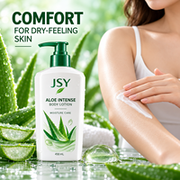 Lotion corporelle intense à l'aloe vera pour peaux sèches, soin hydratant rafraîchissant, douceur et lissage hydratants 450 mL