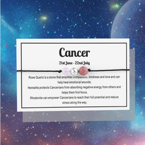 Bracelet avec pierre de naissance pour hommes et femmes, cordon, cire ajustable, simples, en pierre de couleur, nouveaux cadeaux d'anniversaire - Product Image 4