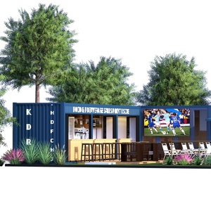 Modular bertema olahraga kualitas tinggi 2 kisah 2 rumah kamar tidur rumah Prefab tenaga surya wadah Modern Tiongkok - Product Image 2