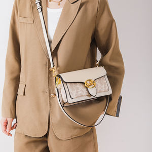 Klassieke retro damestas van kunstleer, kleine vierkante vorm, hoogwaardige en modieuze stijl.600 - Product Image 6