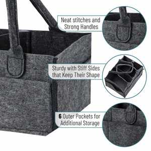 Sac de transport portable pour table à langer, voyage en voiture, sac à couches pour bébé, organisateur de crèche - Product Image 3