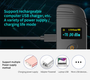 KaiTeng G2 OPM FTTH Fibra Óptica <span class=keywords><strong>Tester</strong></span> Fibra Óptica Ferramentas Deviser Medidor De Potência Óptica - Product Image 6