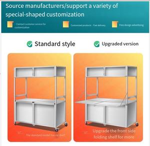 Carrelli Pieghevoli per la Consegna di Cibo, Bevande, Gelati e Snack per Negozi Alimentari e Mercati Notturni - Product Image 5