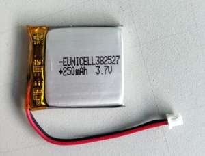 502535 <span class=keywords><strong>3</strong></span>.7v 最小リポバッテリー 400mAh スピーカー用 <span class=keywords><strong>3</strong></span>.7V リチウムポリマーバッテリー 502535 513450 382527 - Product Image 6