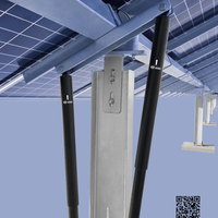 Système de suivi PV, amortisseur de chocs pour énergie solaire, système de suivi photovoltaïque, énergie solaire