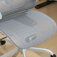 Nouvelle chaise de bureau ergonomique à dossier haut, design moderne en maille, roulettes pivotantes en plastique de qualité, chaise de jeu pour la maison et le bureau