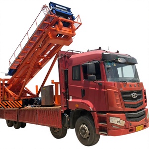 Huaying 23m Truck Mounted Hydraulic Elevated Platform for Purlin Installation and Roof <b>Tile</b> <b>Making</b> <b>Machine</b> - Product Image 1