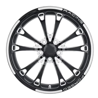 Jantes forgées WELD V-Series Frontrunner 15 17 pouces 5x114.3 pour Mustang Camaro Drag Racing Jantes avant légères