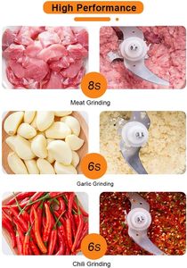 Hachoir à viande de cuisine en acier inoxydable, mini, 2L 3L, meilleur prix d'usine, vente en gros, offre spéciale - Product Image 6