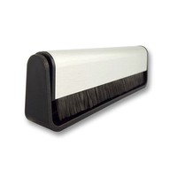Disques de téléphone en Fiber de carbone, 10mm, nettoyeur, enregistrement en vinyle, tourne-disque doux, gourmette antistatique, brosse de nettoyage de phonographe