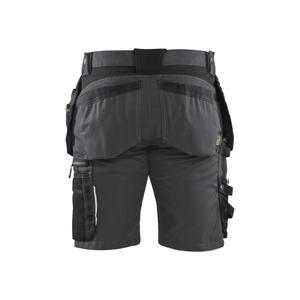 BLAKLADER - 159818609699C48 Craftsman <b>shorts</b> with <b>stretch</b> Mid grey/Black - EAN 7330509838389 <b>WORK</b> TROUSERS <b>WORK</b> <b>SHORTS</b> - Product Image 2