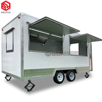 Cuisine mobile sur mesure, camion de nourriture de rue, nourriture de rue à vendre, pizza, tacos rapides, remorques de nourriture entièrement équipées, États-Unis