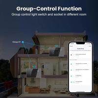 Enchufes Inteligentes Inalámbricos con USB y Tipo-C, Interruptor Inteligente Wifi, Control Remoto por Aplicación Tuya Smart Life