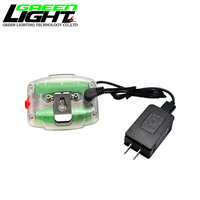 Lampe frontale sans fil GLC-6M haute puissance, antidéflagrante, pour casque de mineur, rechargeable 3.7V