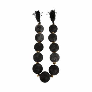 Ghirlanda di Perline in Vetro Texturizzato con Accenti Metallici per Decorazione Casa, Bagno, Ufficio Moderno e Soggiorno - Product Image 3
