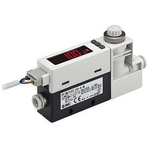 สวิตช์ควบคุมการไหลแบบดิจิตอลรุ่น PF2M725S-C6-C ซีรีส์ <span class=keywords><strong>PF2M7</strong></span> จอแสดงผล 2 สี ตัวกระตุ้นลมแบบนิวแมติก อุปกรณ์นิวแมติก สวิตช์ควบคุมการไหล - Product Image 1