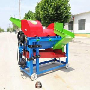 Diesel/Petrol Engine Mini Corn Thresher Machine Maize Sorghum <b>Millet</b> Wheat Pecan Soybean Rice Soya Bean Pea Sheller - Product Image 2