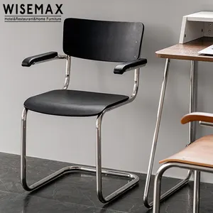 WISEMAX – meubles nordiques Offre Spéciale, chaises en métal pour restaurant, maison, salle à manger, siège en bois, chaise de salle à manger