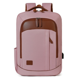 Hot Sale Fashion Geometric Large Capacity Waterproof Expandable Unisex <b>Laptop</b> <b>Backpack</b> USB Zipper Oxford Physiological Curve - Product Image 6