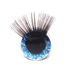 16/18/20/22/25mm plastique cristal sécurité paillettes hors centre pupille yeux pour Amigurumi - Product Image 4