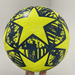 Best Quality Customizable Size 5 Soft Touch Soccer Ball for Team <b>Matches</b> and Training Seamless Football - Product Image 1