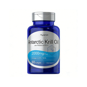 Capsules d'huile de krill antarctique de haute qualité, marque privée, favorisent la santé des articulations et soutiennent la santé du cerveau. - Product Image 1