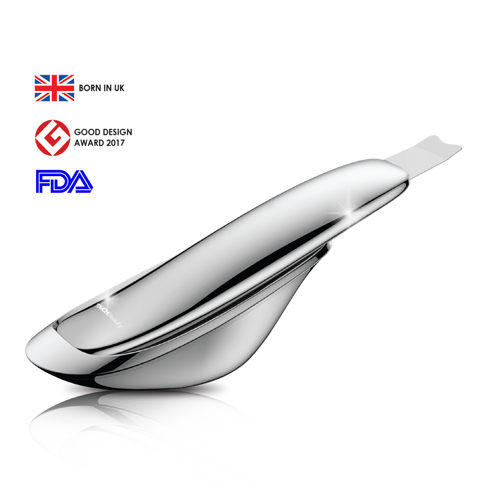 Лучший продавец TOUCHBeauty TB-1769 беспроводной Перезаряжаемый ультразвуковой скребок для кожи шпатель для отшелушивания лица