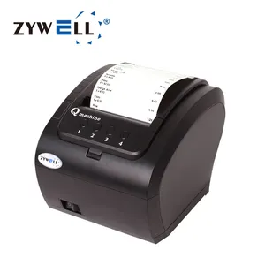 ZYWELL imprimante de reçus thermique 80mm imprimante thermique numéro de file d'attente imprimante de billets