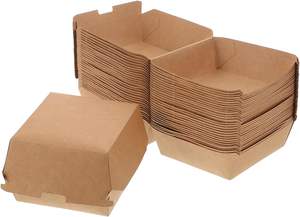 Hamburger Mcdonalds <span class=keywords><strong>Happy</strong></span> Meal Box Varios colores personalizados compostables desechables - Product Image 6