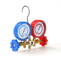 Ensemble de manomètres de climatisation de réfrigération avec tuyau de charge, jauge de collecteur numérique multifonction