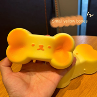 Jouet Squishy en PU à Remontée Lente, en Forme de Fromage, pour Soulagement du Stress, Vente en Gros, Fournisseur Direct d'Usine, Emballage en Sac OPP