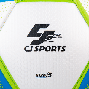CJ Sports Balones de Fútbol Profesional Tamaño 5 PVC Partido Oficial Cosido a Máquina Entrenamiento y Competición de Alta Calidad para Clubes - Product Image 3