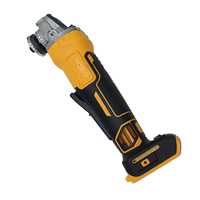 Meuleuse d'angle sans fil de qualité industrielle 125 mm, moteur sans balais, construction en aluminium, garantie 1 an - Portable pour le bricolage