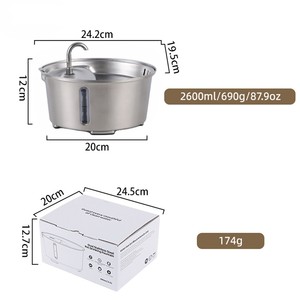 Kingtale Fournitures <span class=keywords><strong>pour</strong></span> animaux de compagnie <span class=keywords><strong>Fontaine</strong></span> d'<span class=keywords><strong>eau</strong></span> potable automatique autonettoyante Filtre de remplacement <span class=keywords><strong>Fontaine</strong></span> d'<span class=keywords><strong>eau</strong></span> <span class=keywords><strong>pour</strong></span> <span class=keywords><strong>chat</strong></span> <span class=keywords><strong>pour</strong></span> animaux de compagnie - Product Image 3
