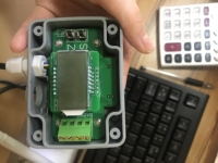 Transmetteur d'anémomètre ultrasonique industriel avec sonde chauffée pour la surveillance des éoliennes, sortie Modbus RS485, étanche IP66