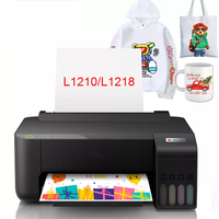 NUEVA Impresora de Sublimación A4 ECO Tank L1210/L1218/L1258/L1358 para Epson, 4 Colores, EcoTank, Tinta para Papel de Sublimación para Tazas/Bolsas/Camisetas