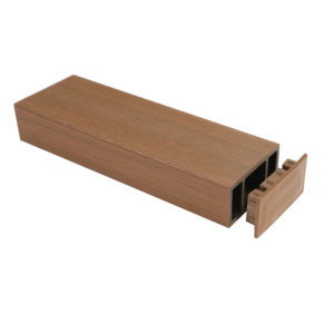 Wpc pannello murale <span class=keywords><strong>legno</strong></span> a doghe Wpc in <span class=keywords><strong>legno</strong></span> tubo quadrato travi Decorative <span class=keywords><strong>per</strong></span> esterni - Product Image 1