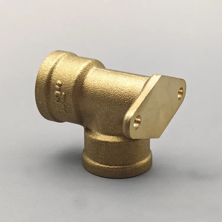 Brass fittings  female 1/2''-1'' wall plate elbow