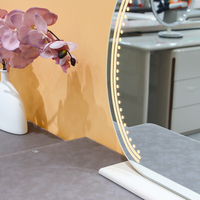 Table de maquillage et de toilette moderne en bois pour femme, extensible, économique, avec tiroirs, directement de l'usine