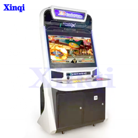 Vente flash : Machine d'arcade de combat rétro Tekken 7 de 32 pouces, à pièces, pour jeux vidéo d'intérieur