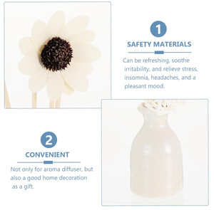 Hot Selling Glass Bottle Household Scent Essential <b>Oil</b> Air Freshener Aromatherapy <b>Reed</b> <b>Diffuser</b> Set 30ml Paraben Free - Product Image 4